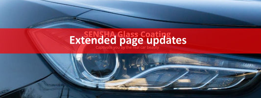 [Extended] Page modification notice: Glass Coating Page